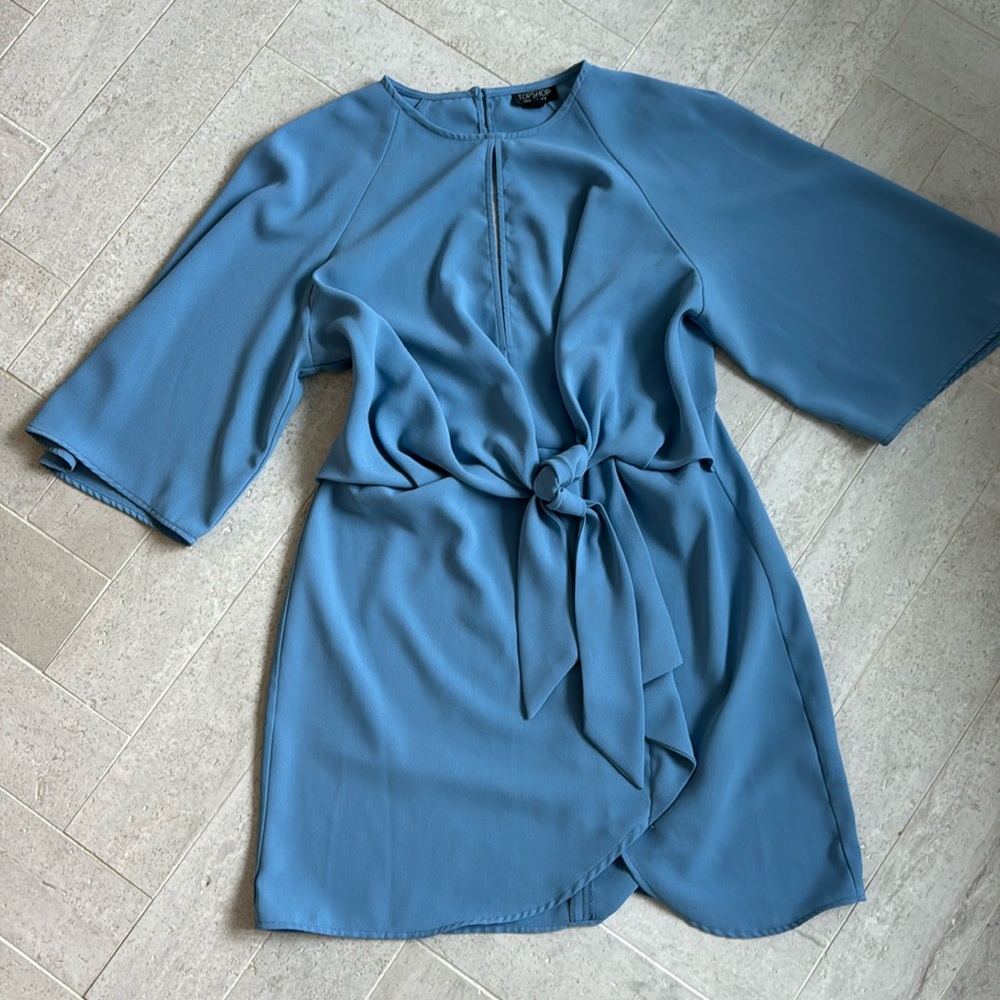 Topshop Blue Dress